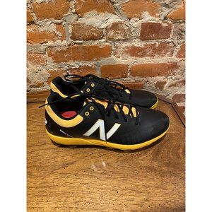New Balance Mens Black/Yellow Baseball Cleats Size 15 NWOB